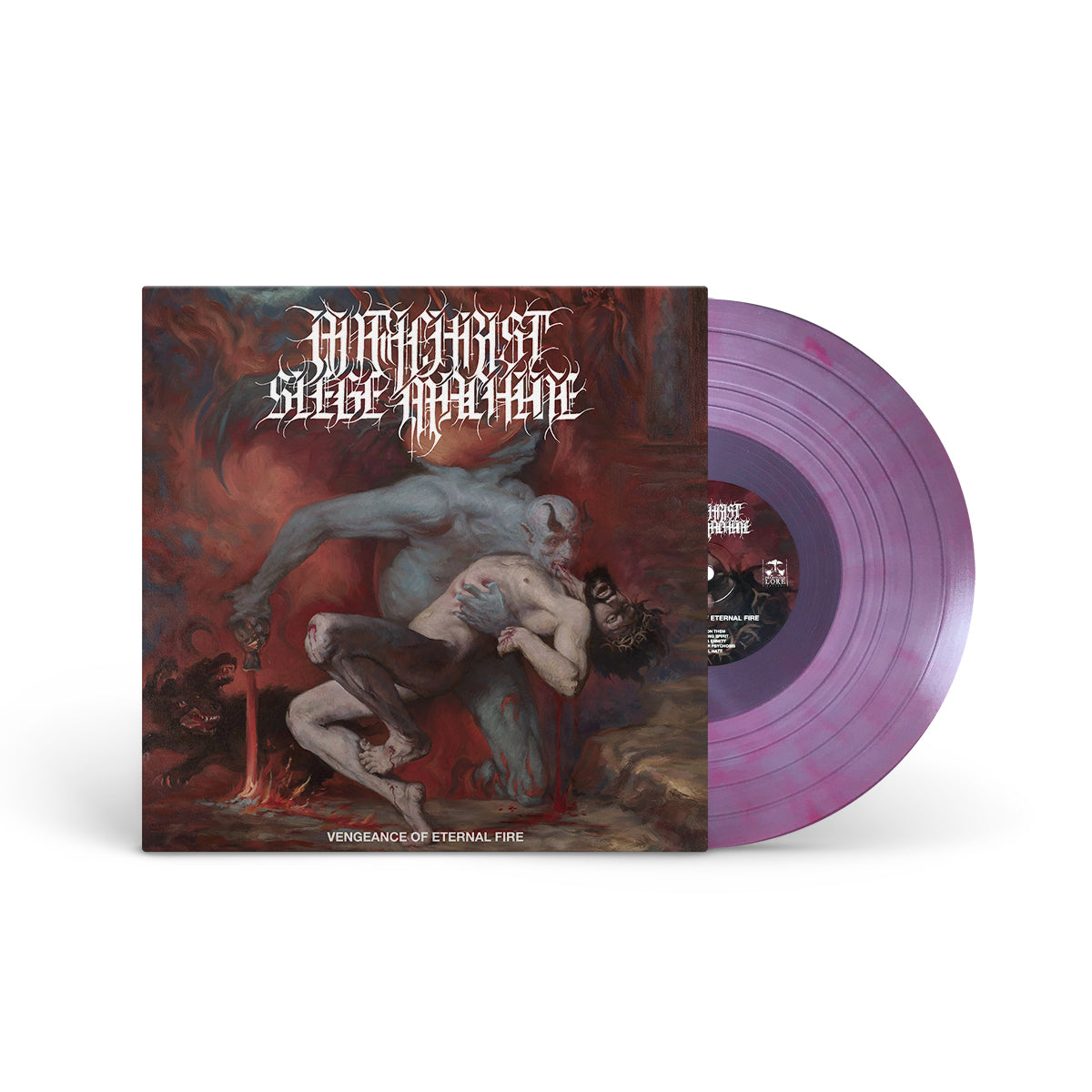 ANTICHRIST SIEGE MACHINE "Vengeance Of Eternal Fire" LP BLOOD HAZE (EG EXCLUSIVE)