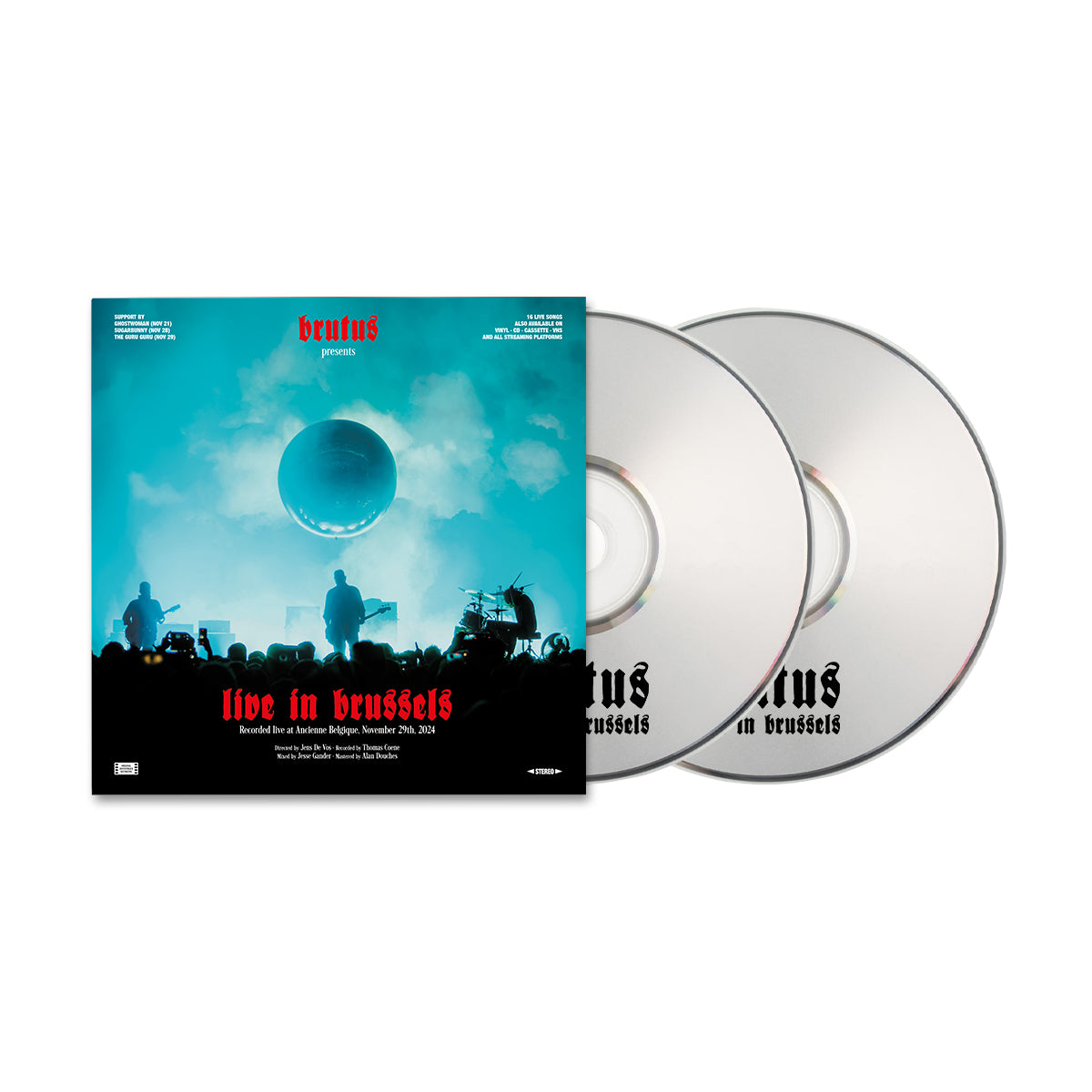BRUTUS "Live In Brussels" 2xCD