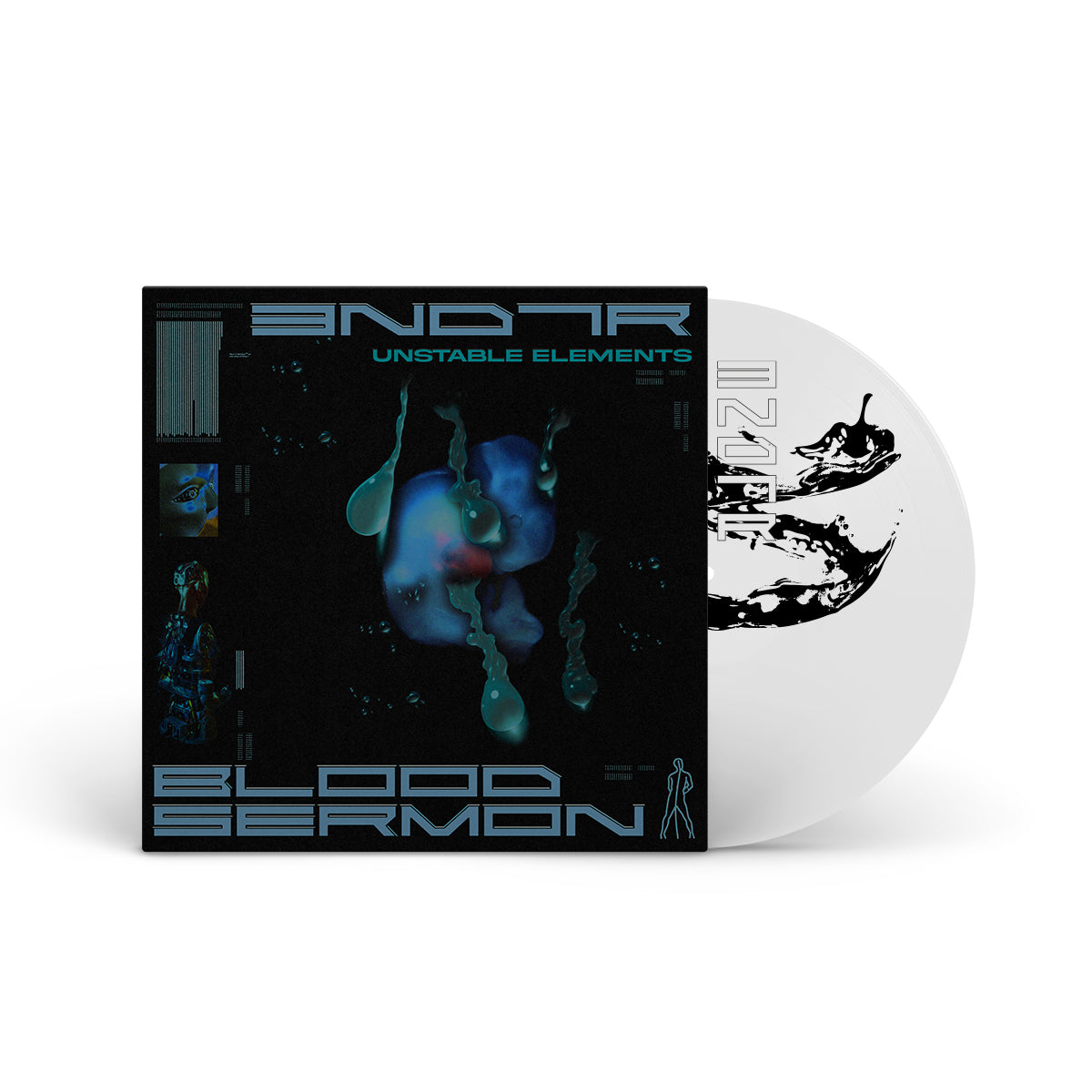 3ND7R/BLOOD SERMON "Unstable Elements" Split 12" EP