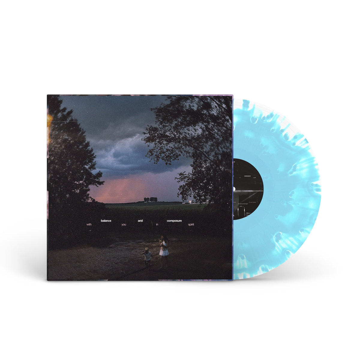 BALANCE AND COMPOSURE "With You In Spirit" LP CLOUDY BABY BLUE