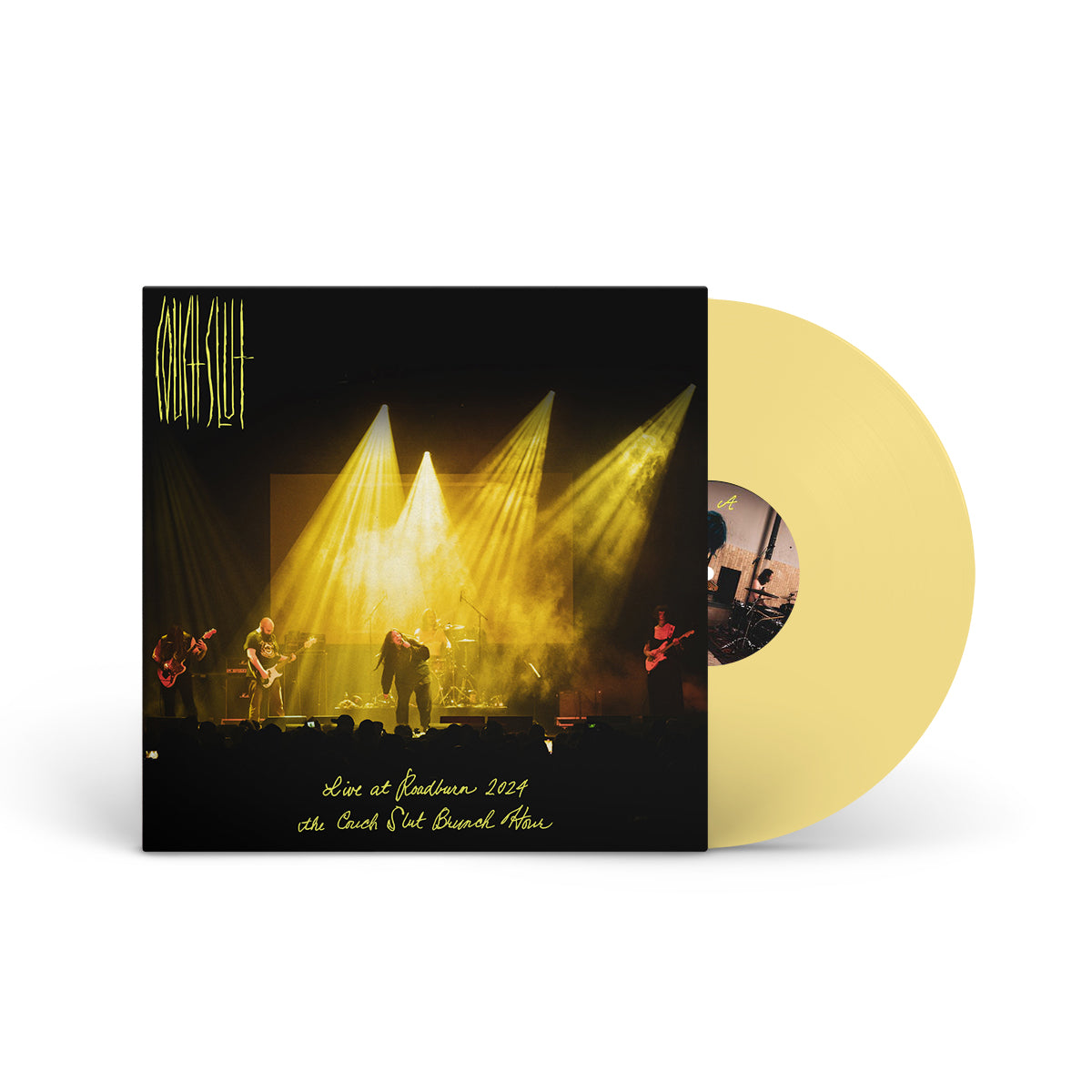 COUCH SLUT "Live at Roadburn 2024 The Couch Slut Brunch Hour" LP LEMON YELLOW (BIO VINYL)