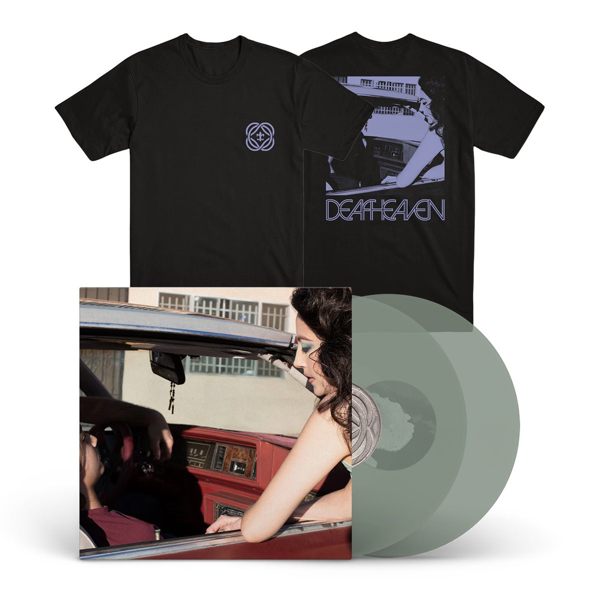 deafheaven gear DEAFHEAVEN "Lonely People With Power" 2xLP + T-Shirt Bundle