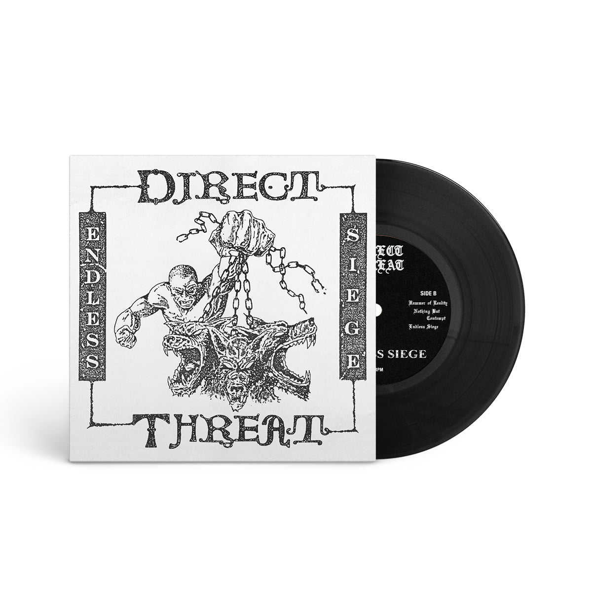 DIRECT THREAT "Endless Siege" 7" BLACK