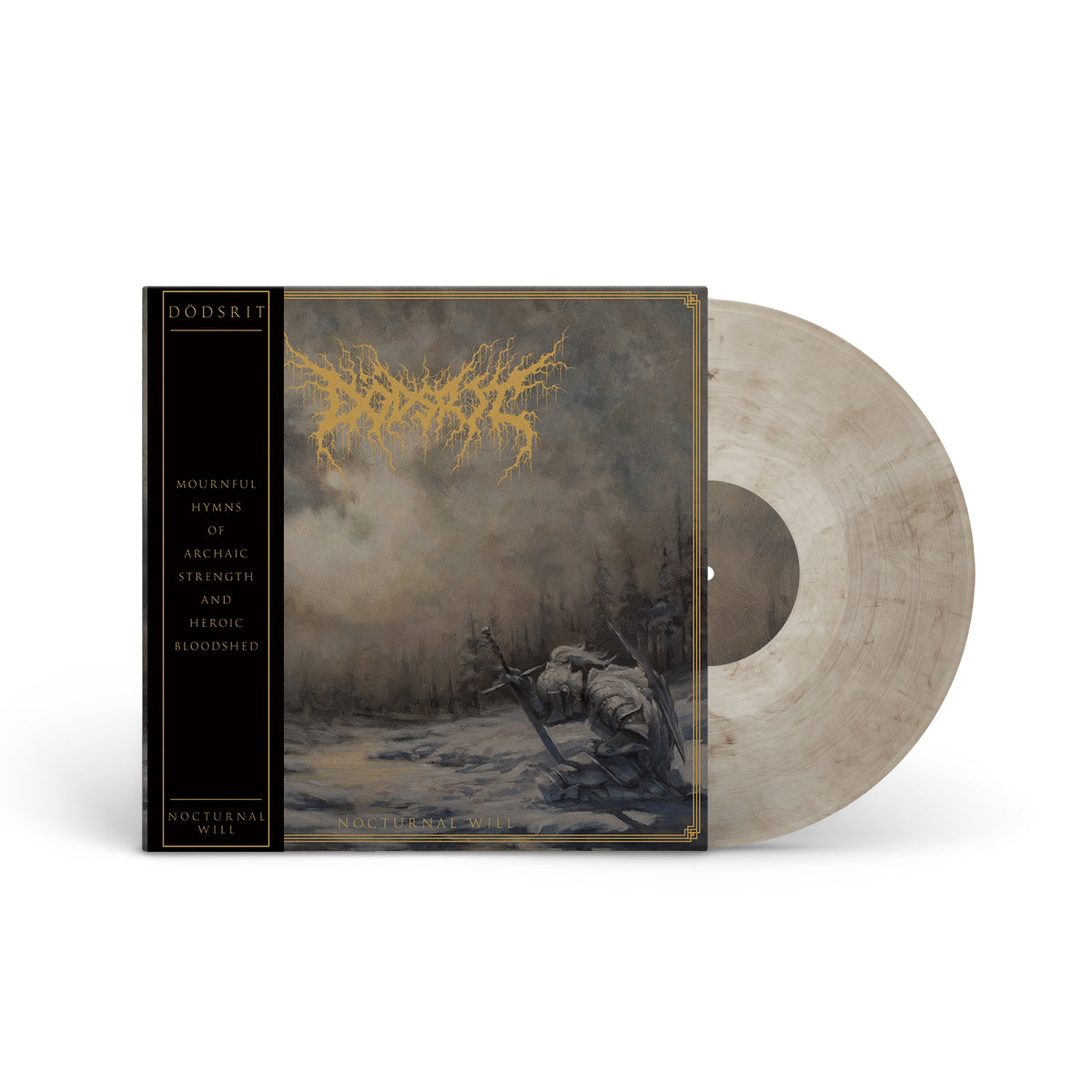 DÖDSRIT "Nocturnal Will" LP SMOKE W OBI STRIPE