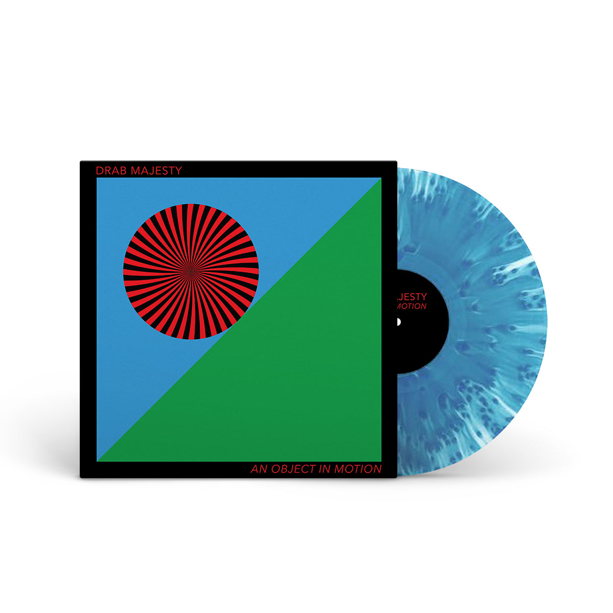 DRAB MAJESTY "An Object In Motion" 12" CLOUDY BLUE (BAND EXCLUSIVE)