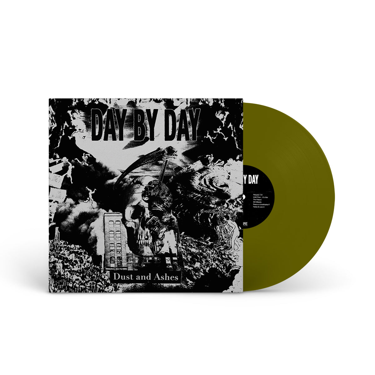 DAY BY DAY "Dust And Ashes" LP SEAWEED GREEN