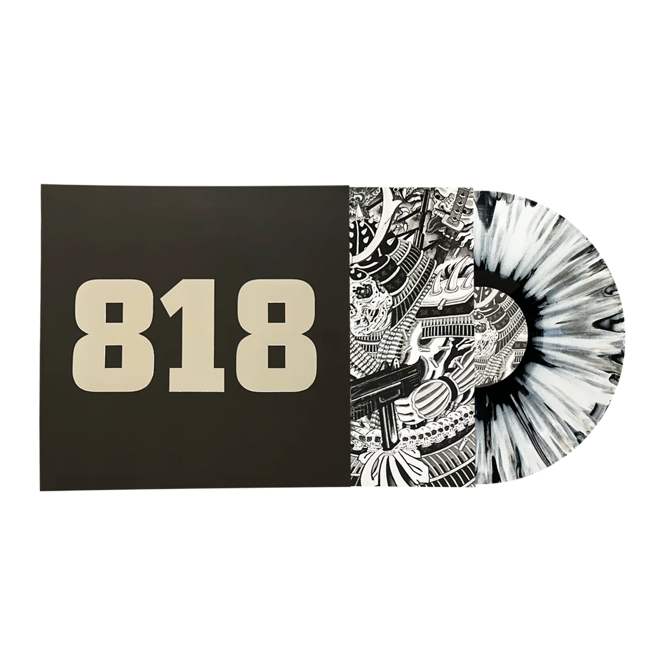 GOD'S HATE "God's Hate" LP WHITE W BLACK & SILVER SPLATTER (818 EDITION)