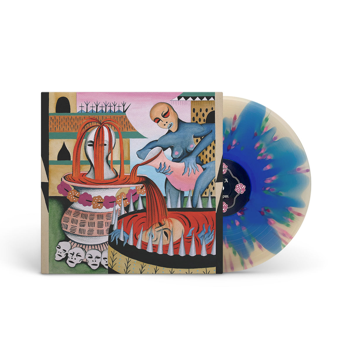 GULCH "Impenetrable Cerebral Fortress" LP BLUE IN BEER W SPLATTER