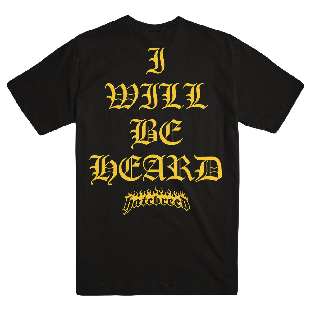 HATEBREED "I Will Be Heard" T-Shirt