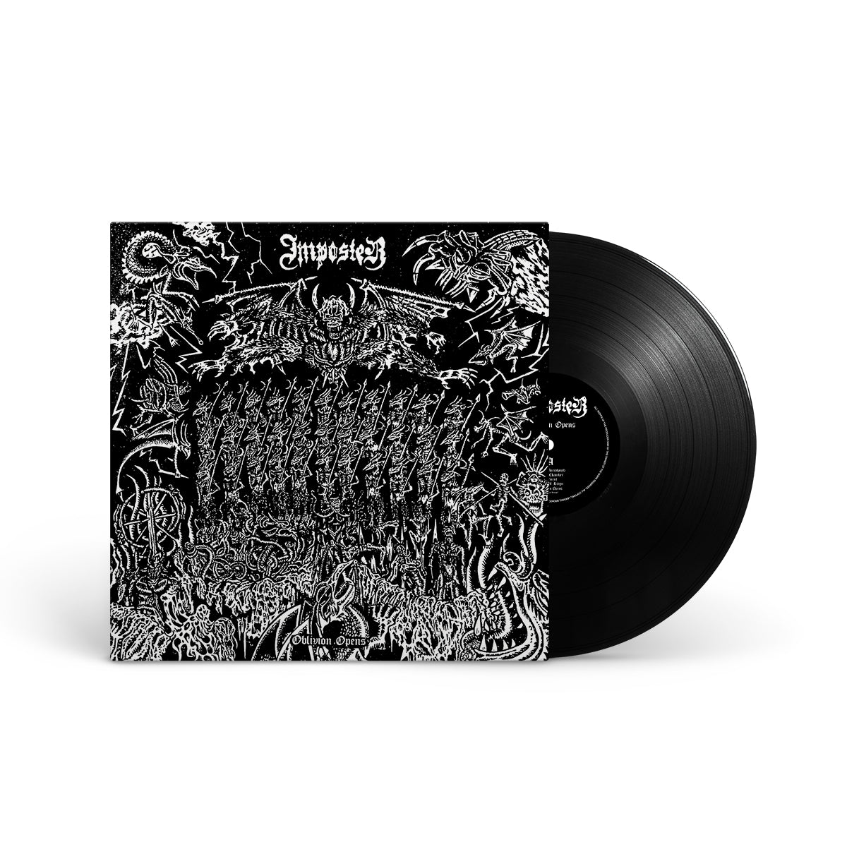 IMPOSTER "Oblivion Opens" LP BLACK