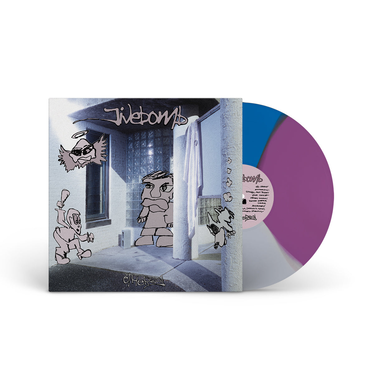 JIVEBOMB "Ethereal" LP SKY BLUE PURPLE SILVER (EG EXCLUSIVE)