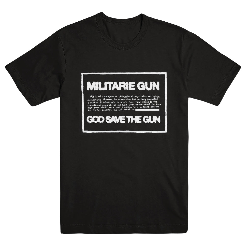 MILITARIE GUN "God Save The Gun" T-Shirt