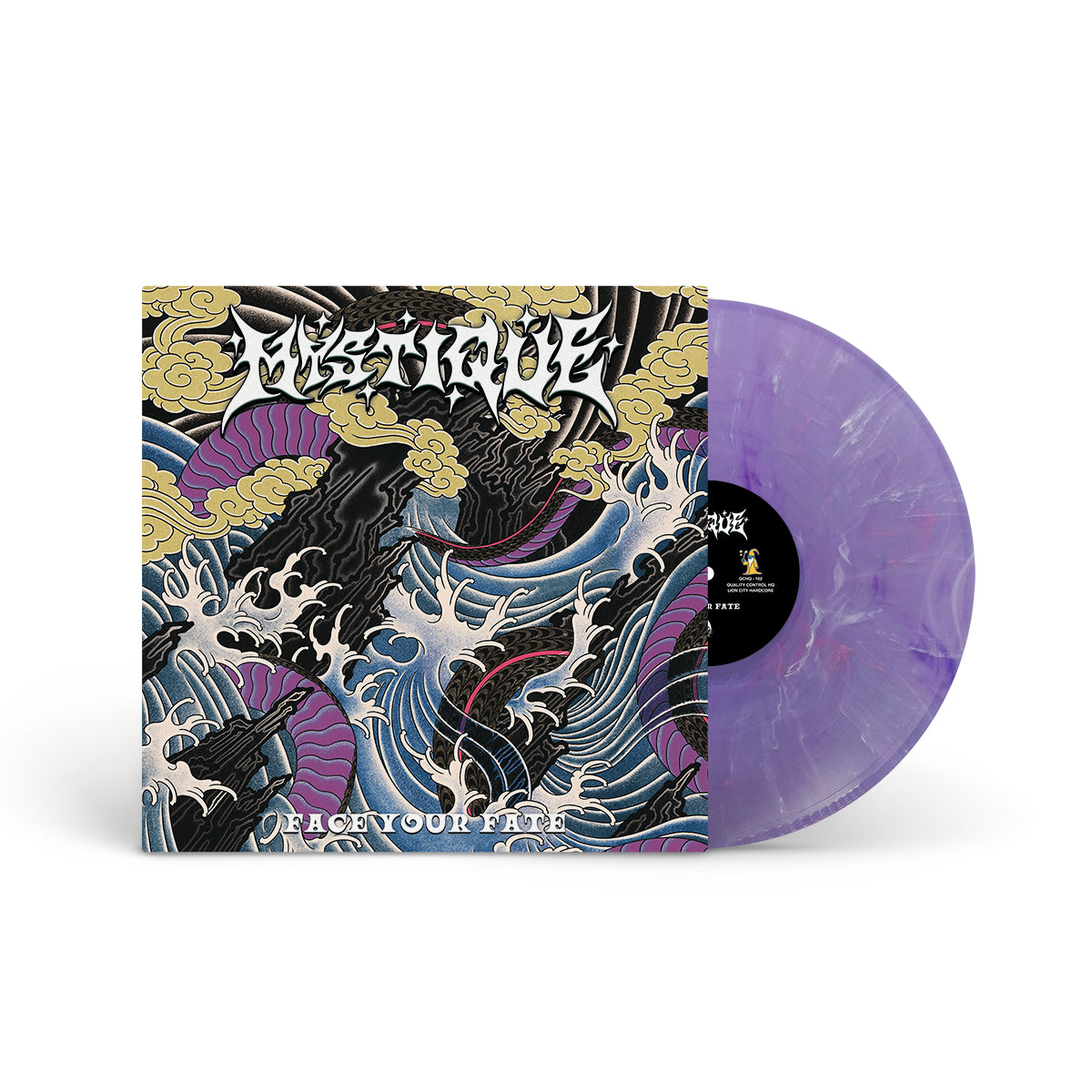 MYSTIQUE "Face Your Fate" LP PURPLE MARBLE