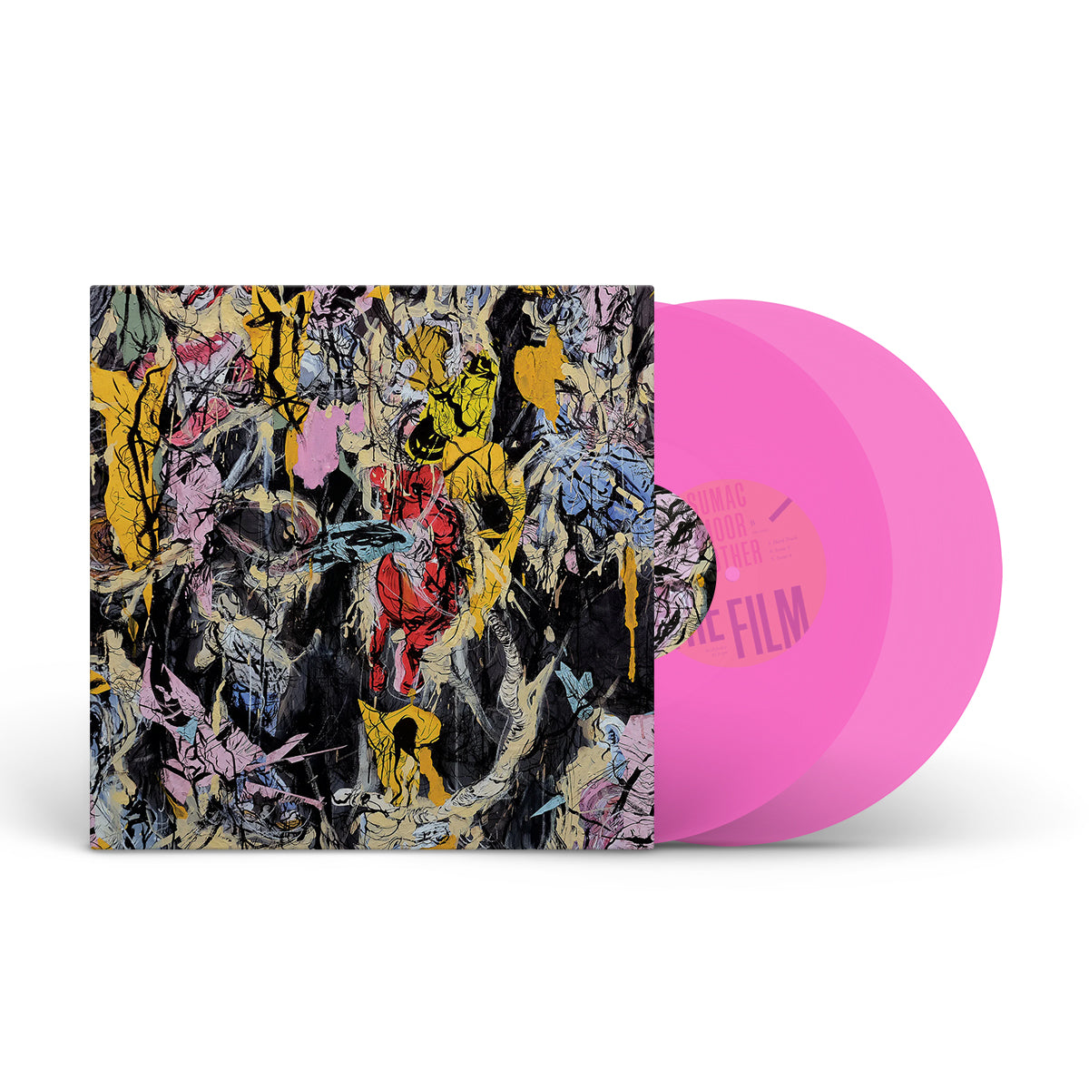 SUMAC & MOOR MOTHER "The Film" 2xLP CLEAR PINK