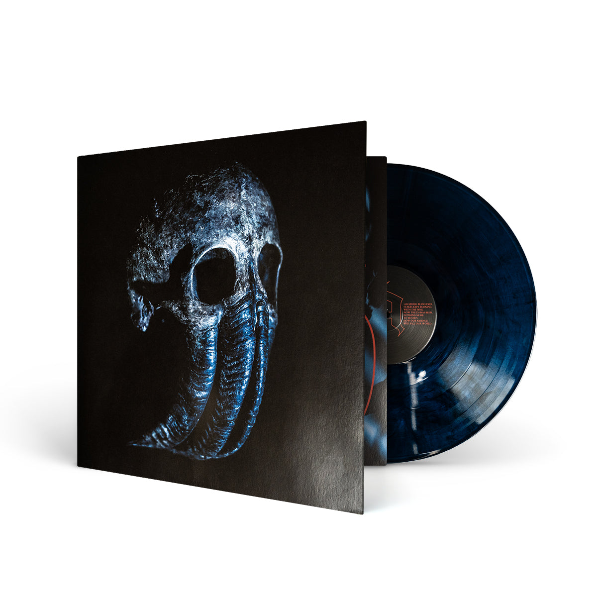 ABSENT IN BODY "Plague God" LP BLUE BLACK GALAXY (EVIL GREED EXCLUSIVE)