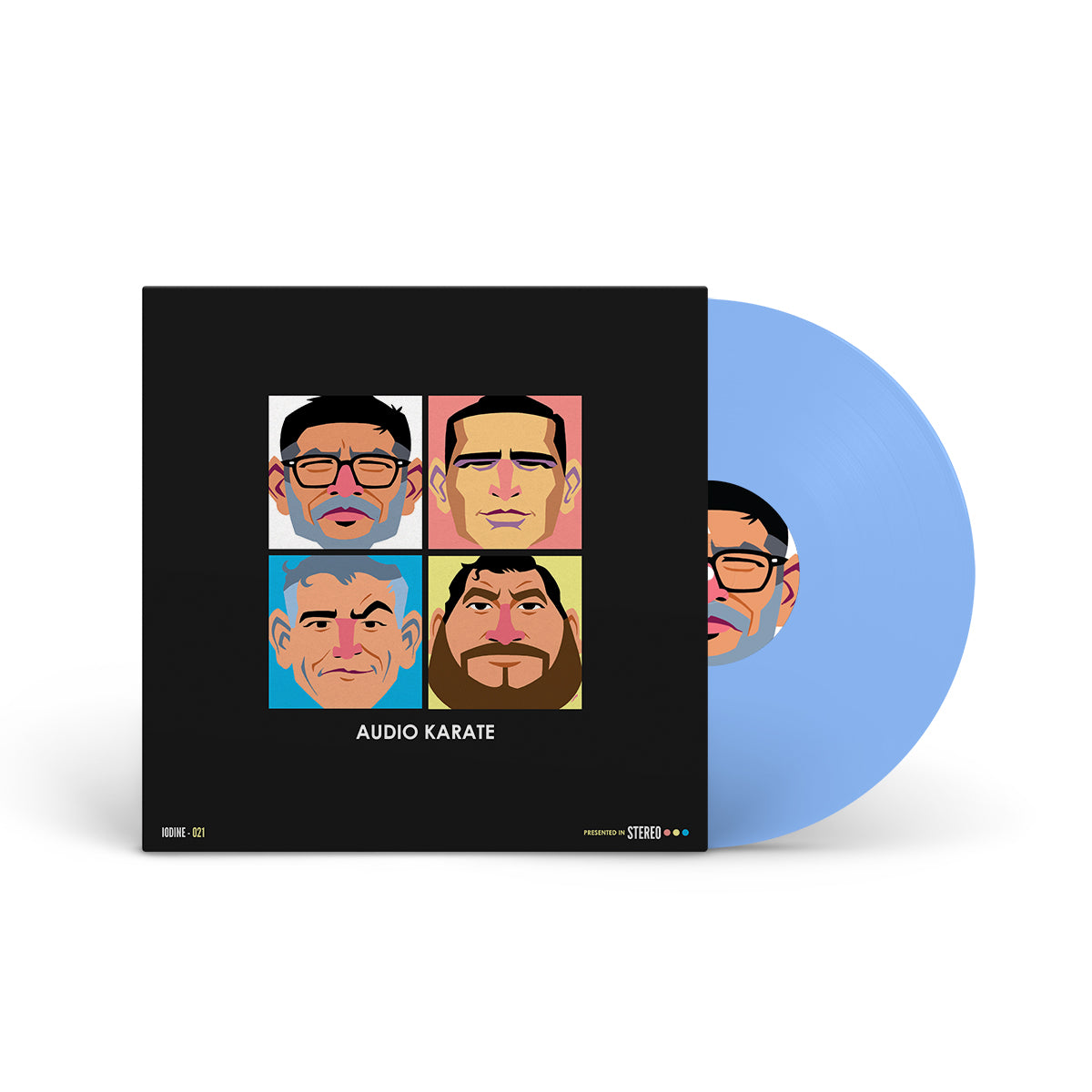 AUDIO KARATE "¡OTRA!" LP BABY BLUE