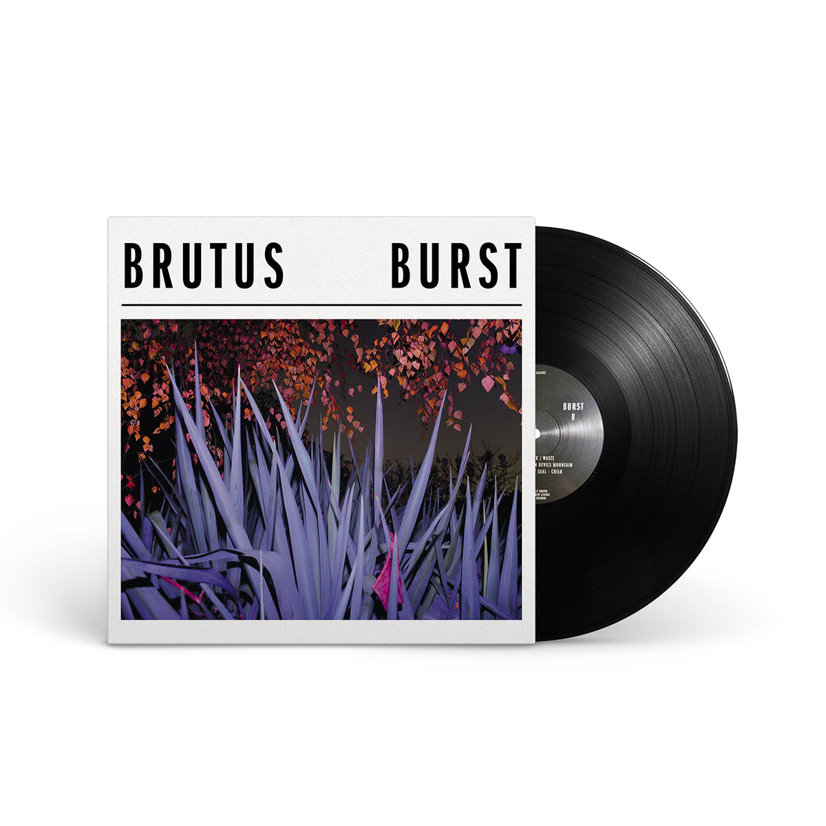 BRUTUS "Burst" LP BLACK