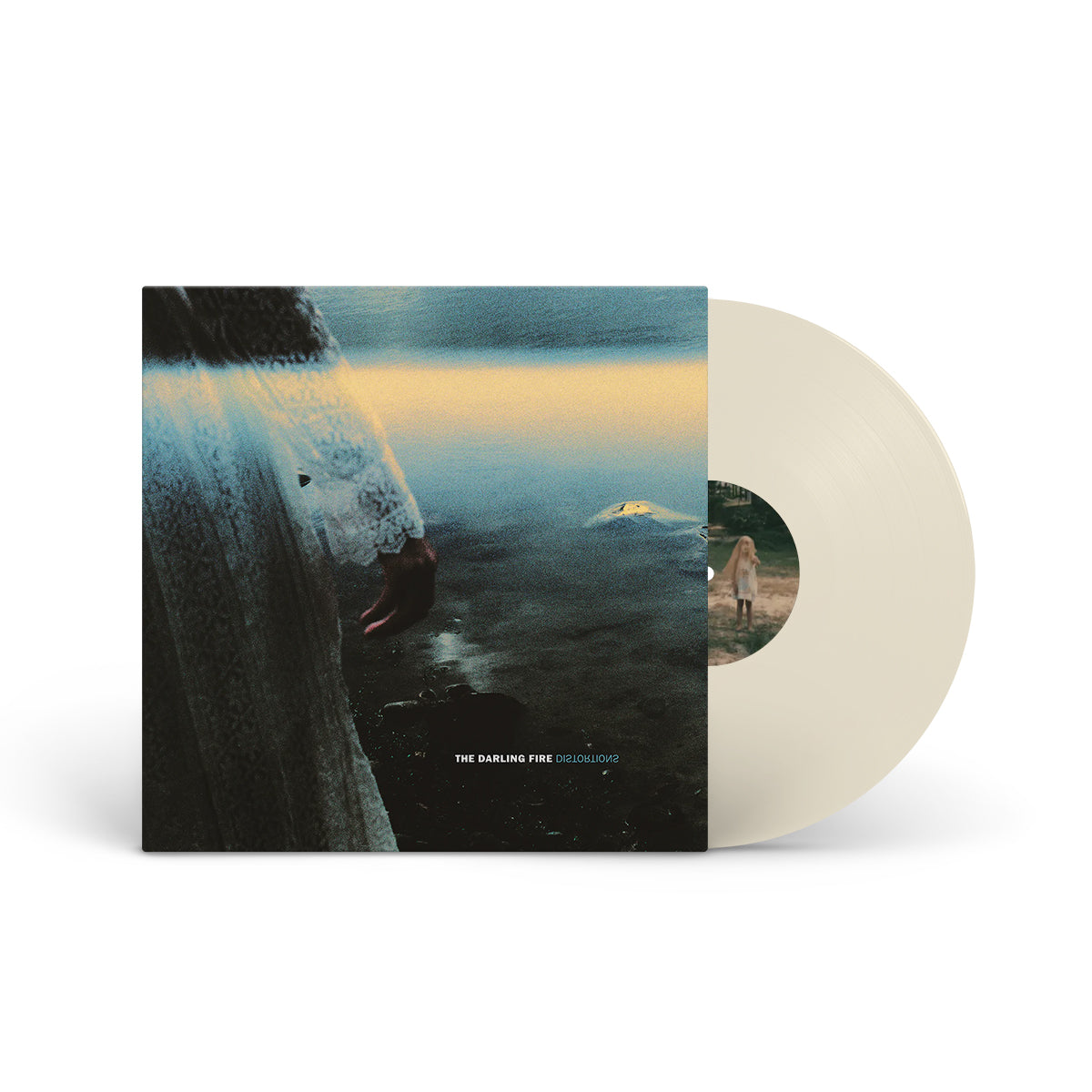 THE DARLING FIRE "Distortions" LP BONE WHITE
