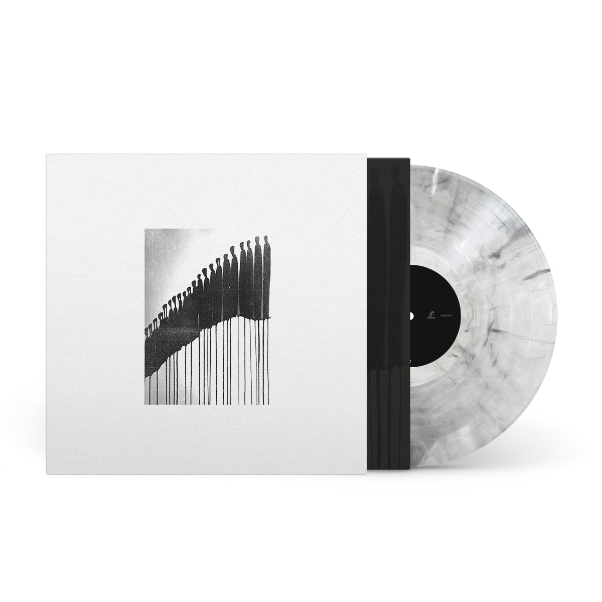 JEROMES DREAM "The Gray In Between" LP CLEAR W BLACK & WHITE SMOKE