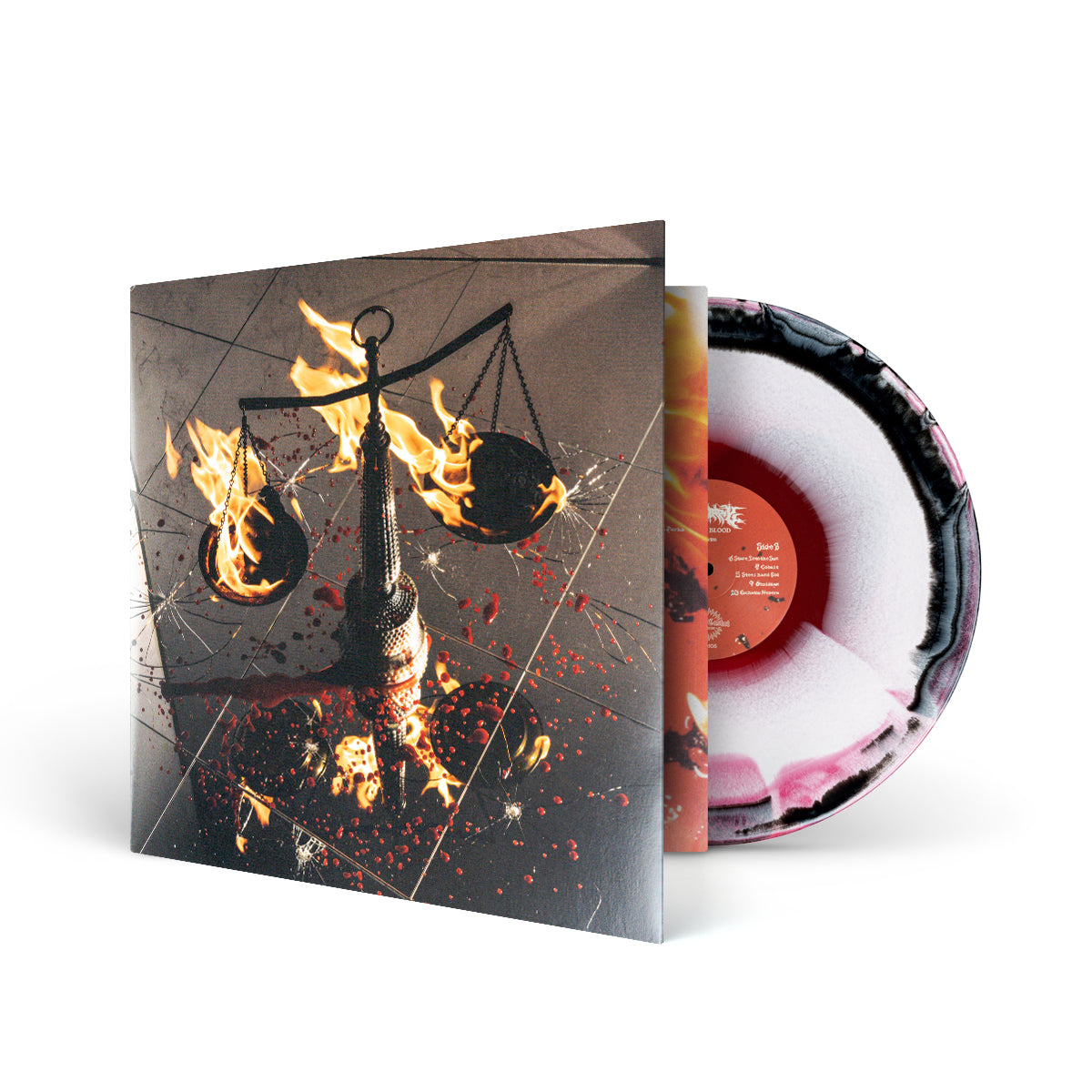 JUDICIARY "Flesh + Blood" LP RED BONE BLACK MIX