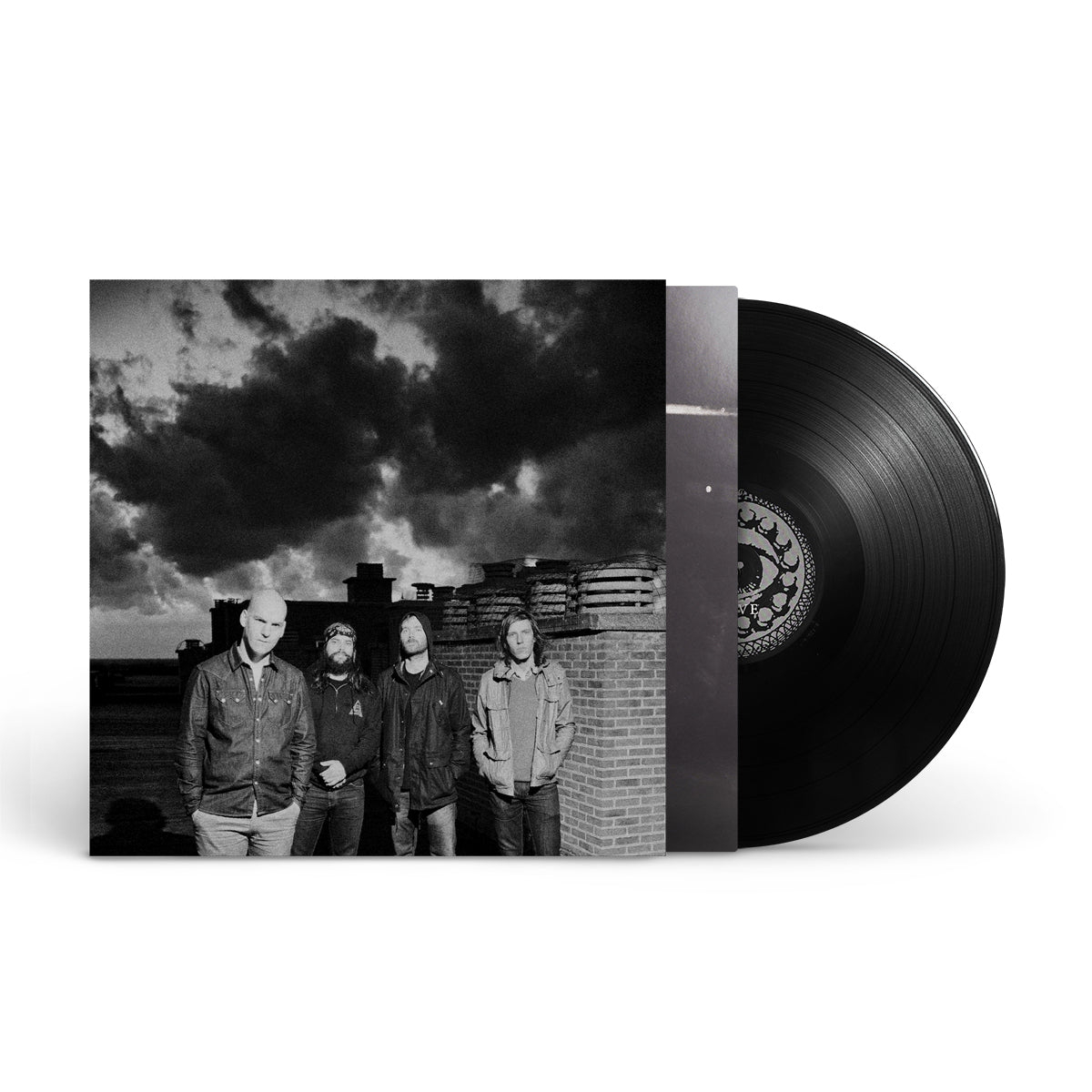 RISE AND FALL "Alive In Sin" LP BLACK W SCREENPRINTED COVER