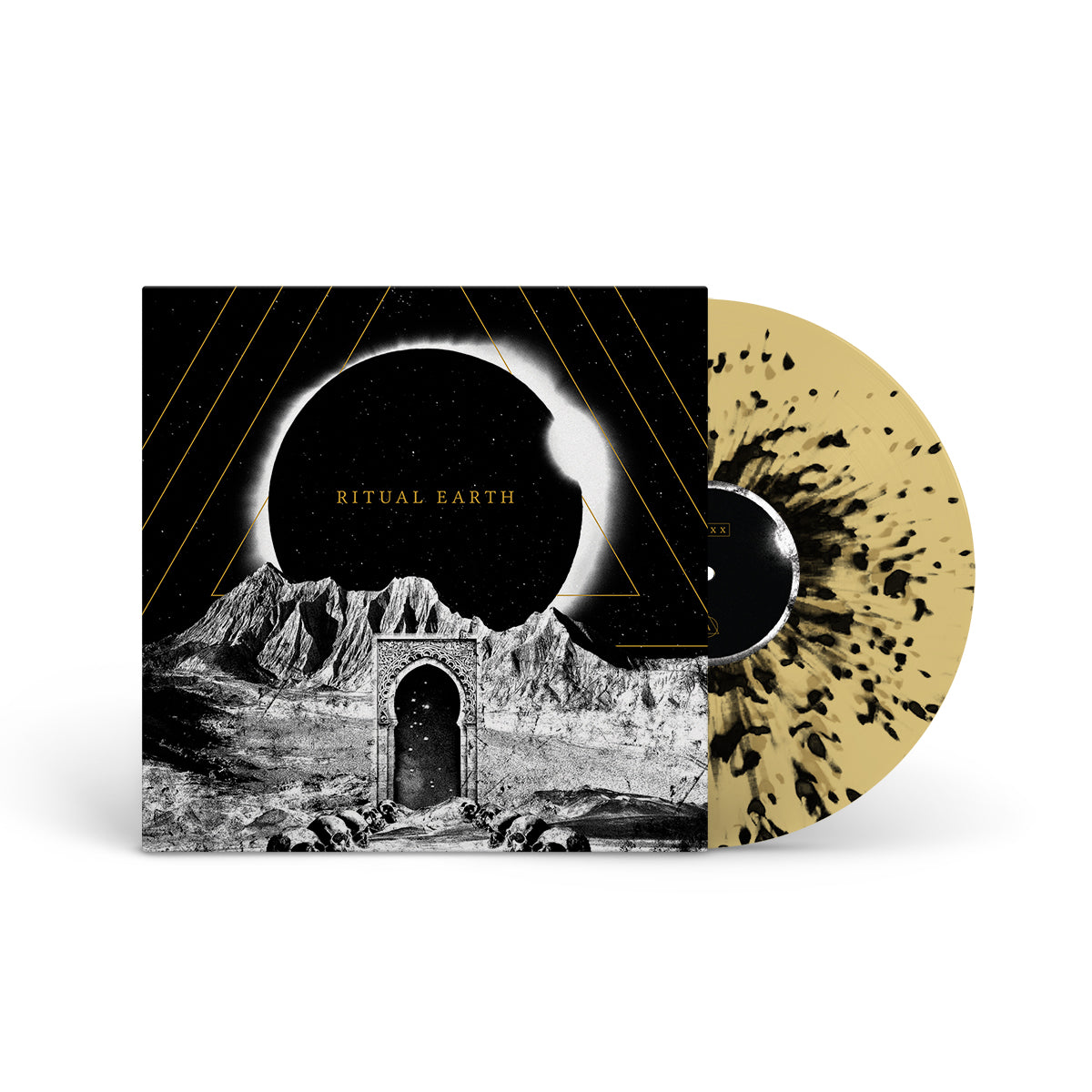 RITUAL EARTH "MMXX" LP CLEAR GOLD W BLACK & GOLD SPLATTER
