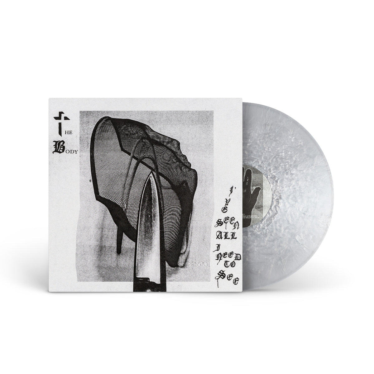 THE BODY "I've Seen All I Need To See" LP METALLIC SILVER