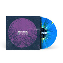 BANE &quot;Don&#39;t Wait Up (10th Anniversary Edition)&quot; LP MIDNIGHT BLUE W WHITE YELLOW SPLATTER + SCREENPRINTED COVER