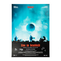 BRUTUS &quot;Live In Brussels&quot; Poster SIGNED