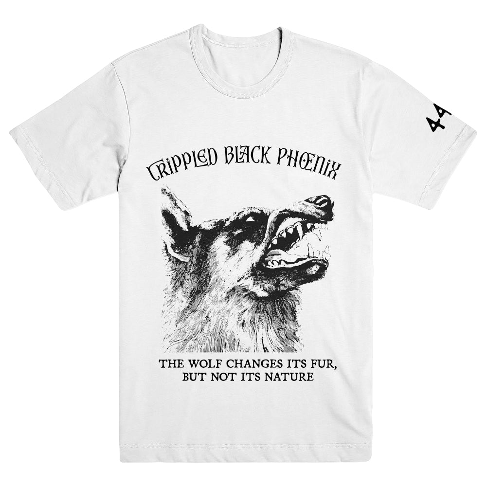 CRIPPLED BLACK PHOENIX &quot;I, Vigilante - White&quot; T-Shirt