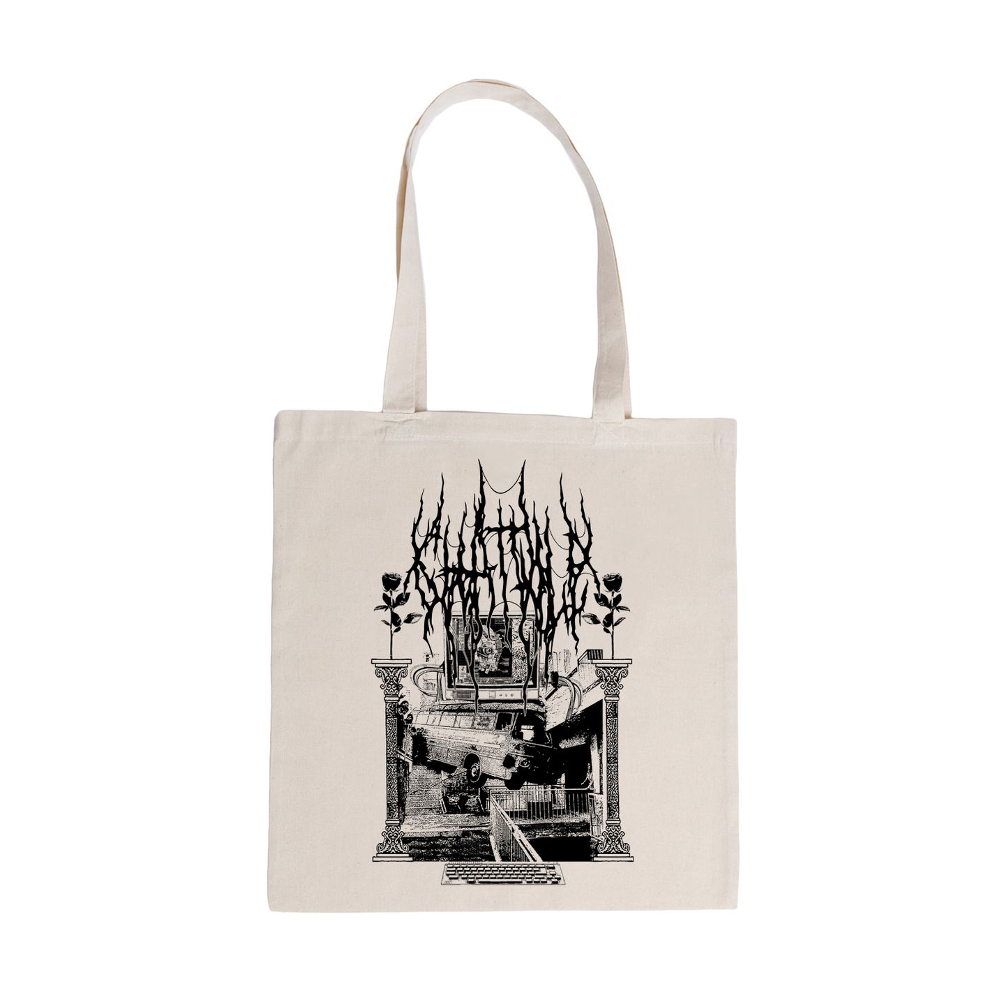 CHAT PILE &quot;Crash&quot; Tote Bag