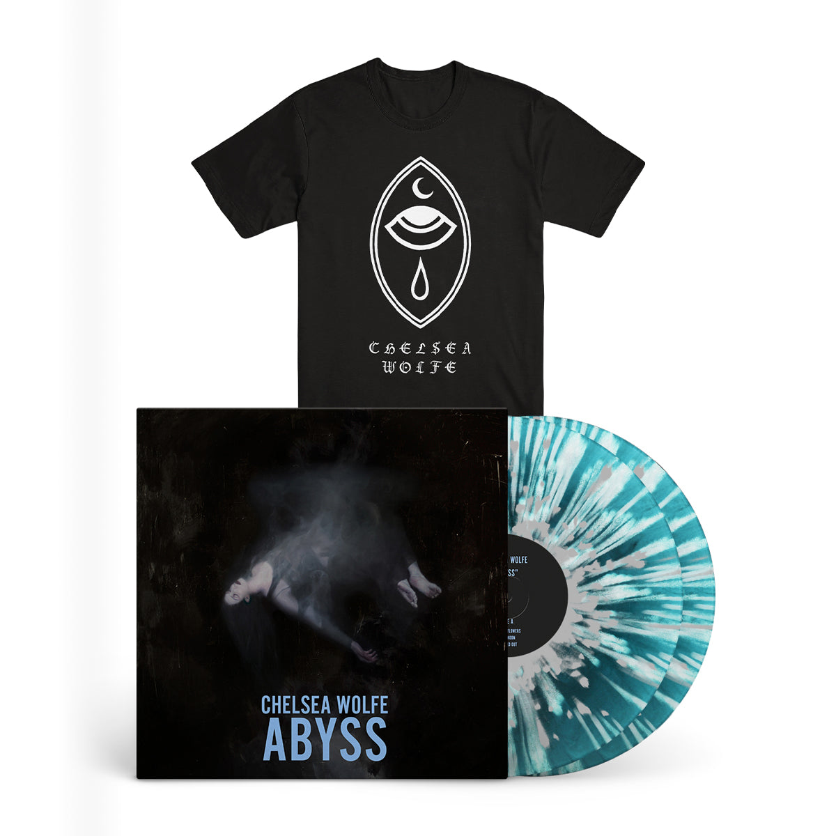 CHELSEA WOLFE &quot;Abyss - Crying Eye&quot; 2xLP + T-Shirt Bundle