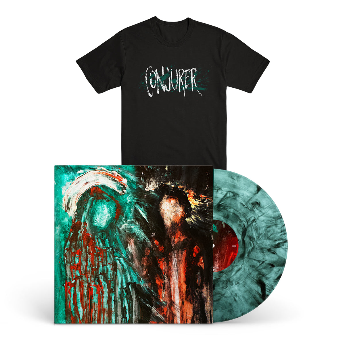 CONJURER &quot;Unself&quot; LP + T-Shirt Bundle
