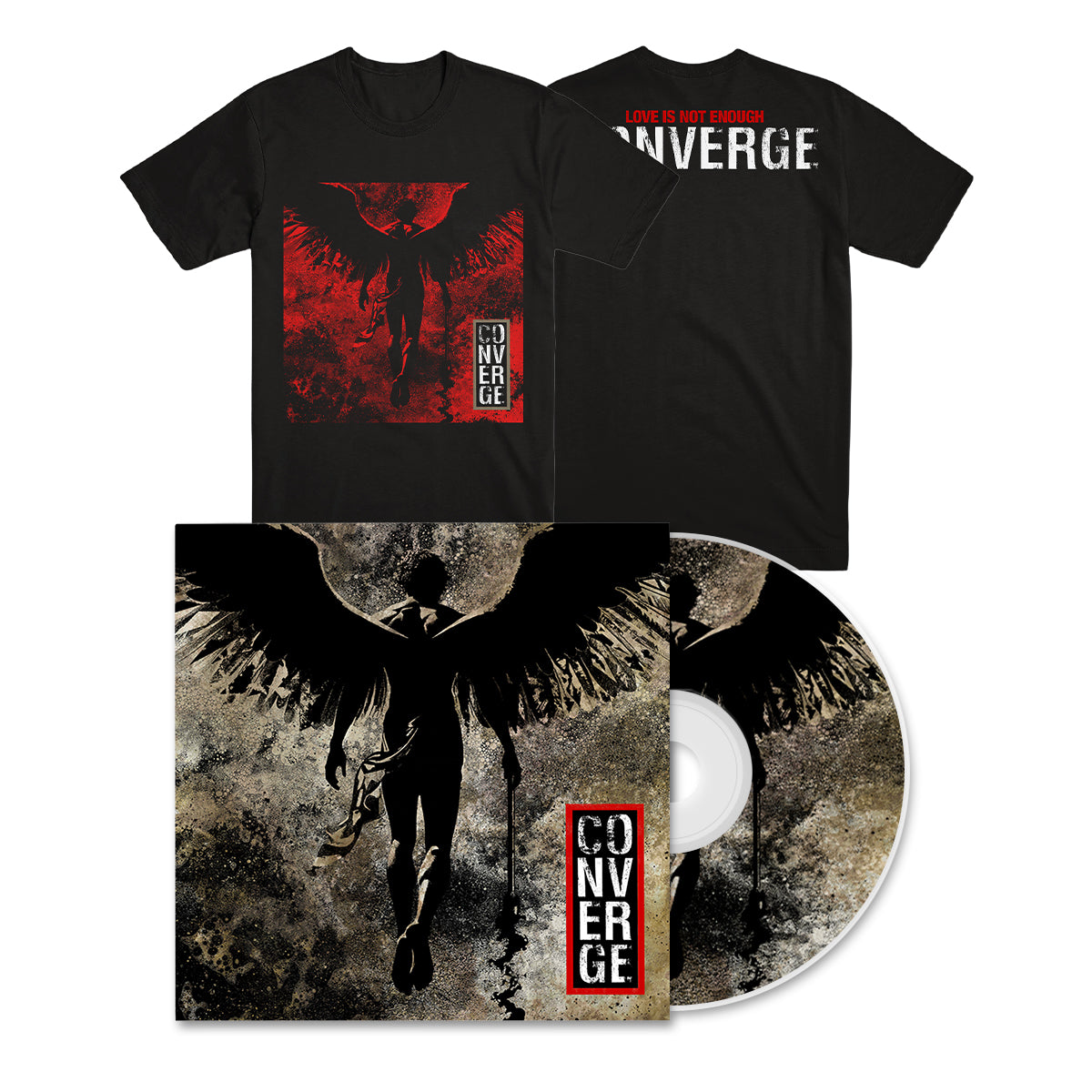 CONVERGE &quot;Love Is Not Enough&quot; CD + T-Shirt
