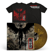 CONVERGE "Love Is Not Enough" LP + T-Shirt Bundle GOLDEN GOD (INDIE EXCLUSIVE)