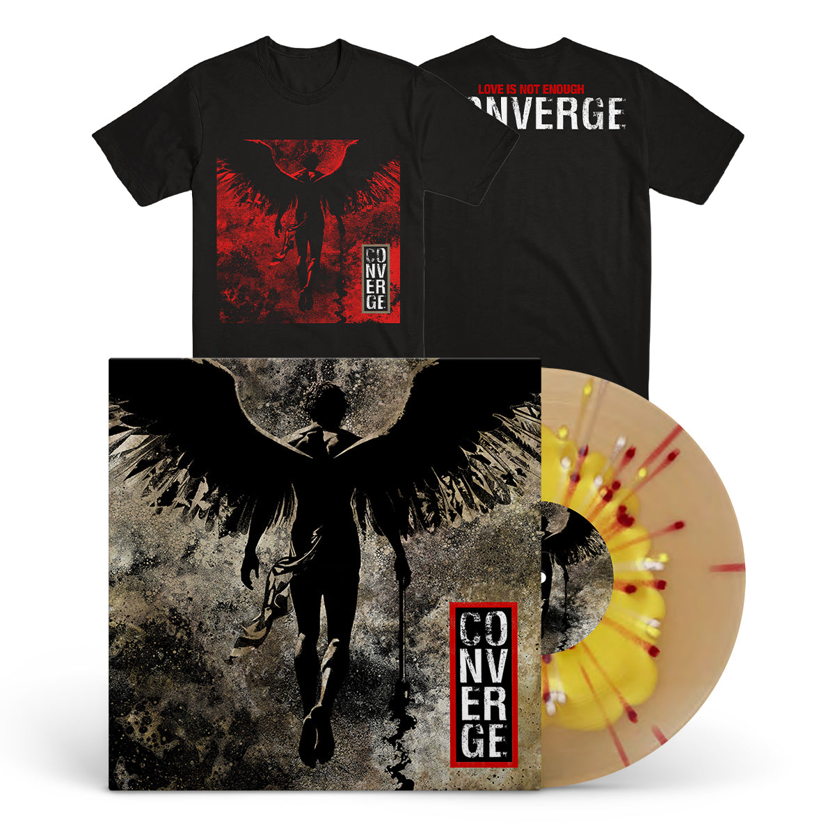 CONVERGE &quot;Love Is Not Enough&quot; LP + T-Shirt Bundle