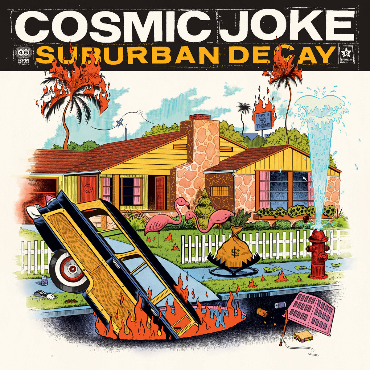 COSMIC JOKE "Suburban Decay" LP