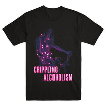 CRIPPLING ALCOHOLISM "Bike Girl - Pink" T-Shirt