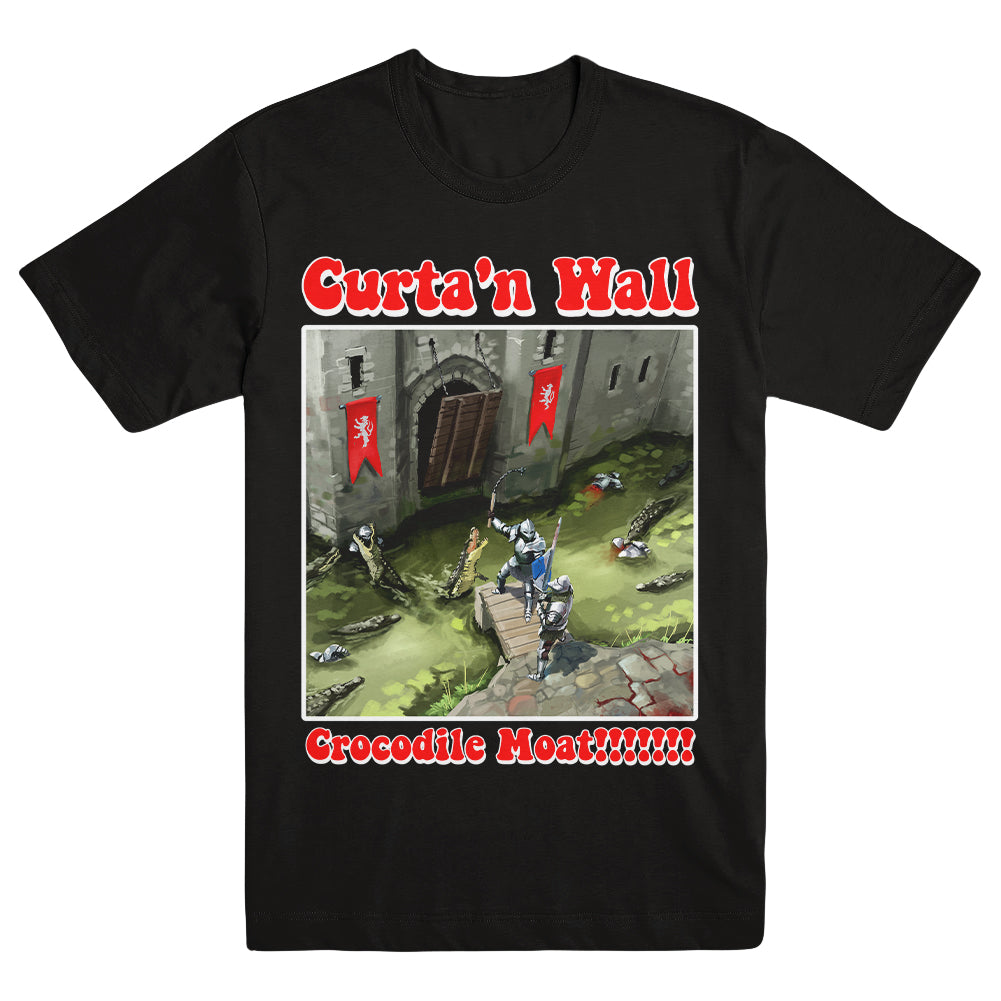 CURTA'N WALL "Crocodile Moat" T-Shirt