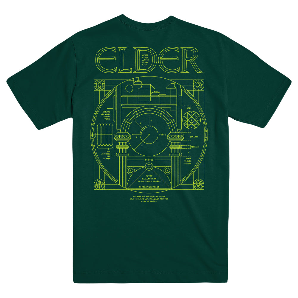 ELDER &quot;Liminality - Bottle Green&quot; T-Shirt