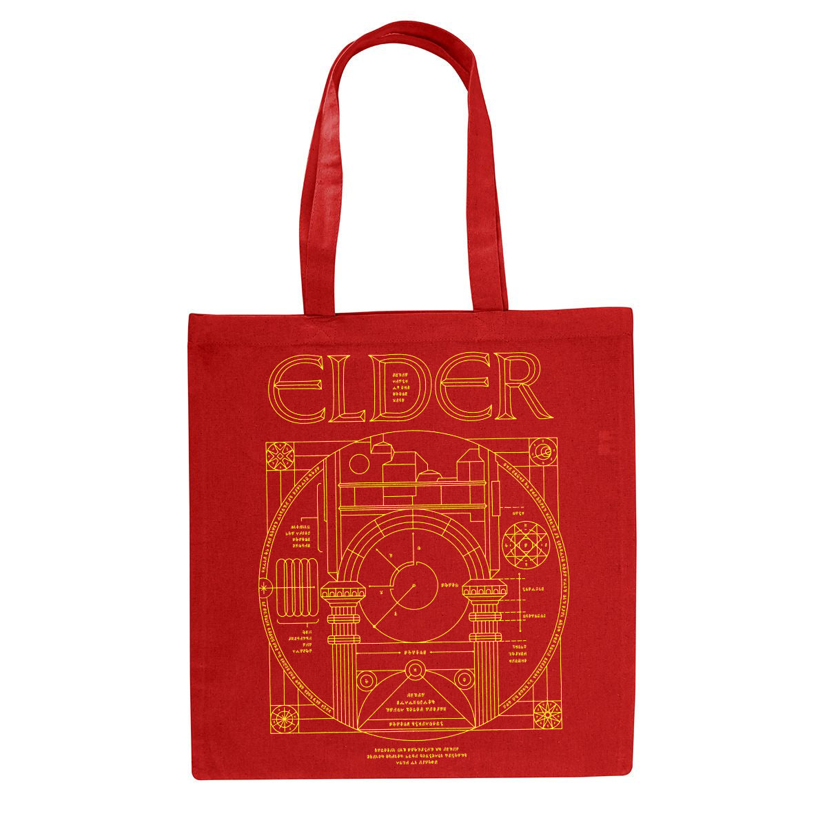 ELDER &quot;Liminality - Classic Red&quot; Tote Bag
