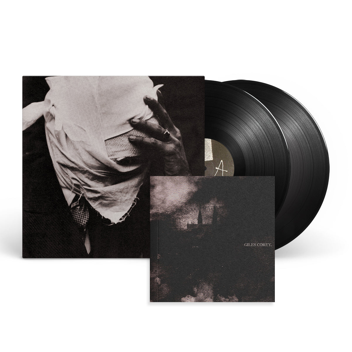 GILES COREY &quot;Giles Corey&quot; 2xLP + Book Bundle BLACK