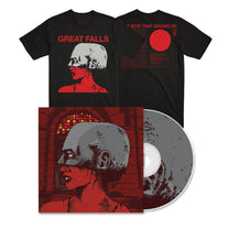 GREAT FALLS "The Bite That Grows Up" CD + T-Shirt Bundle
