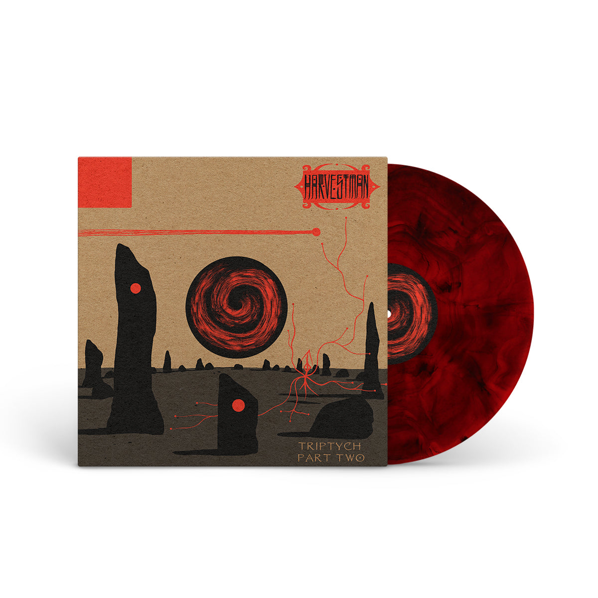 HARVESTMAN &quot;Triptych: Part Two&quot; LP + Art Print Bundle