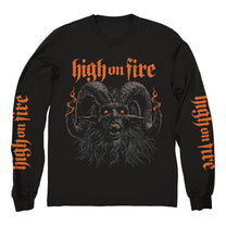 HIGH ON FIRE &quot;Devil Head - Ochre&quot; Longsleeve