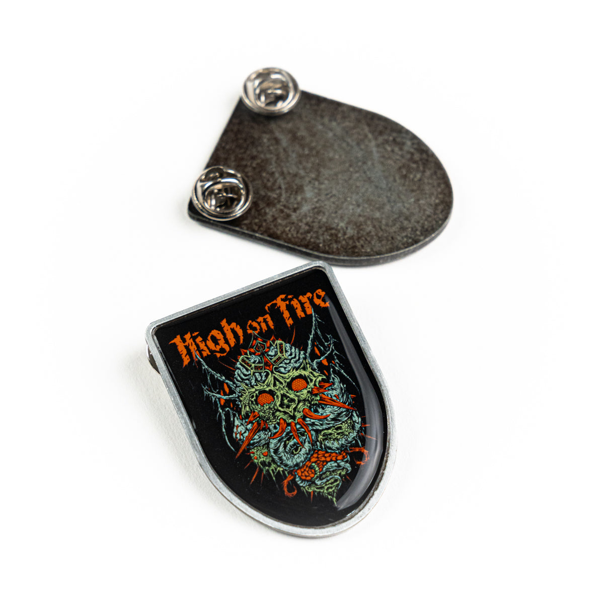 HIGH ON FIRE &quot;Skinner&quot; Enamel Pin