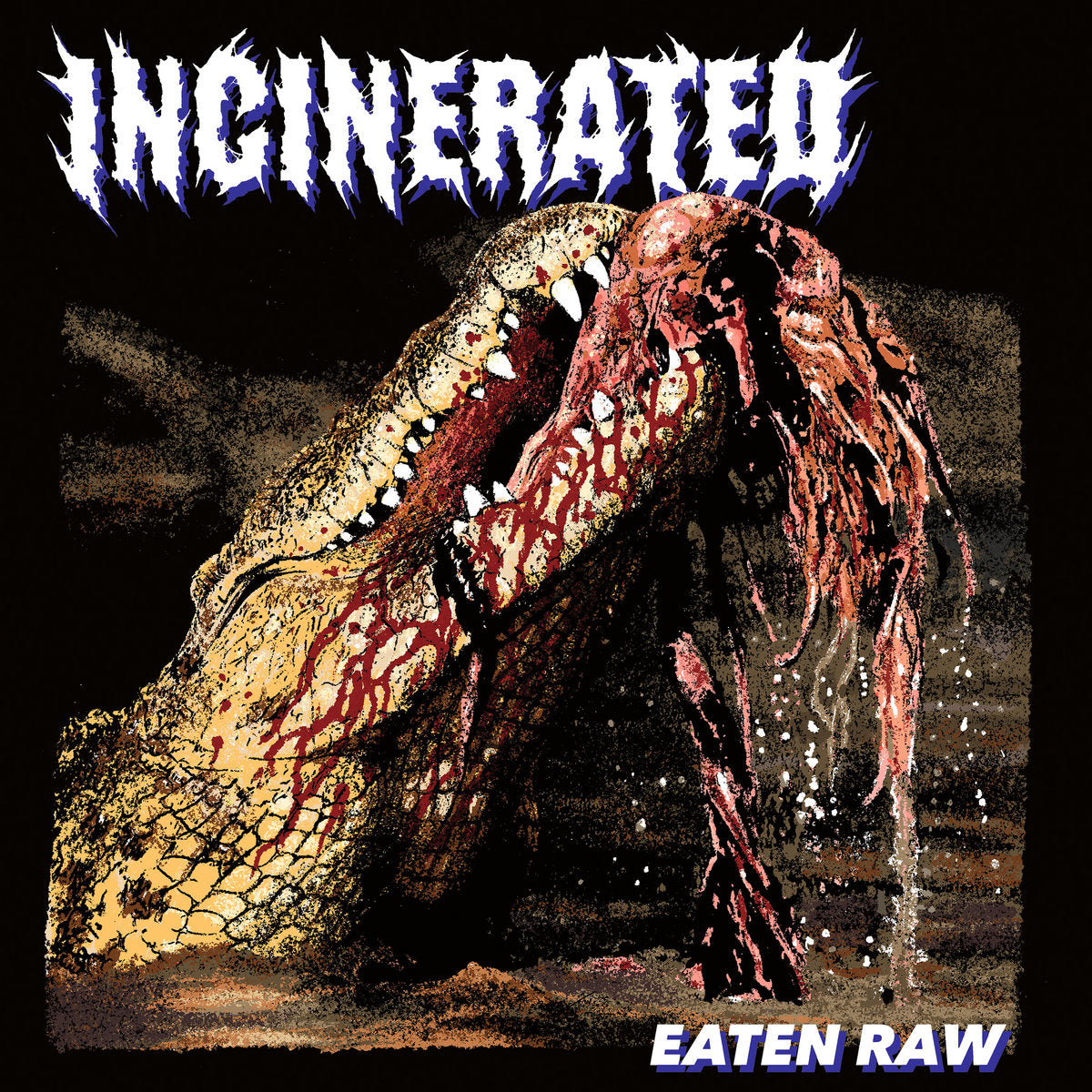 INCINERATED &quot;Eaten Raw&quot; LP