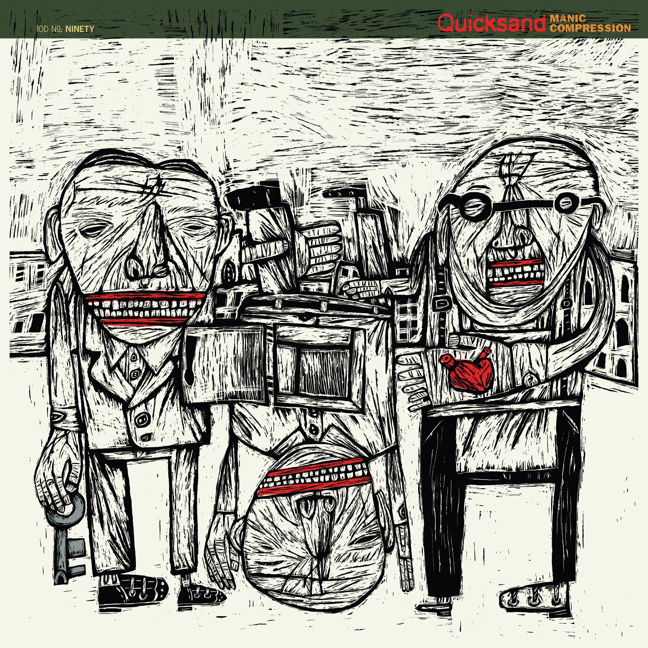 QUICKSAND &quot;Manic Compression - Deluxe&quot; Book + LP