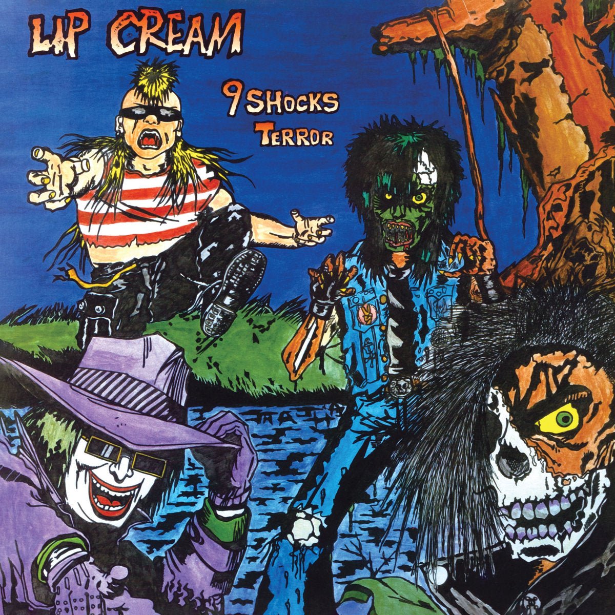 LIP CREAM 9 Shocks Terror LPの中古レコード LIP CREAM 