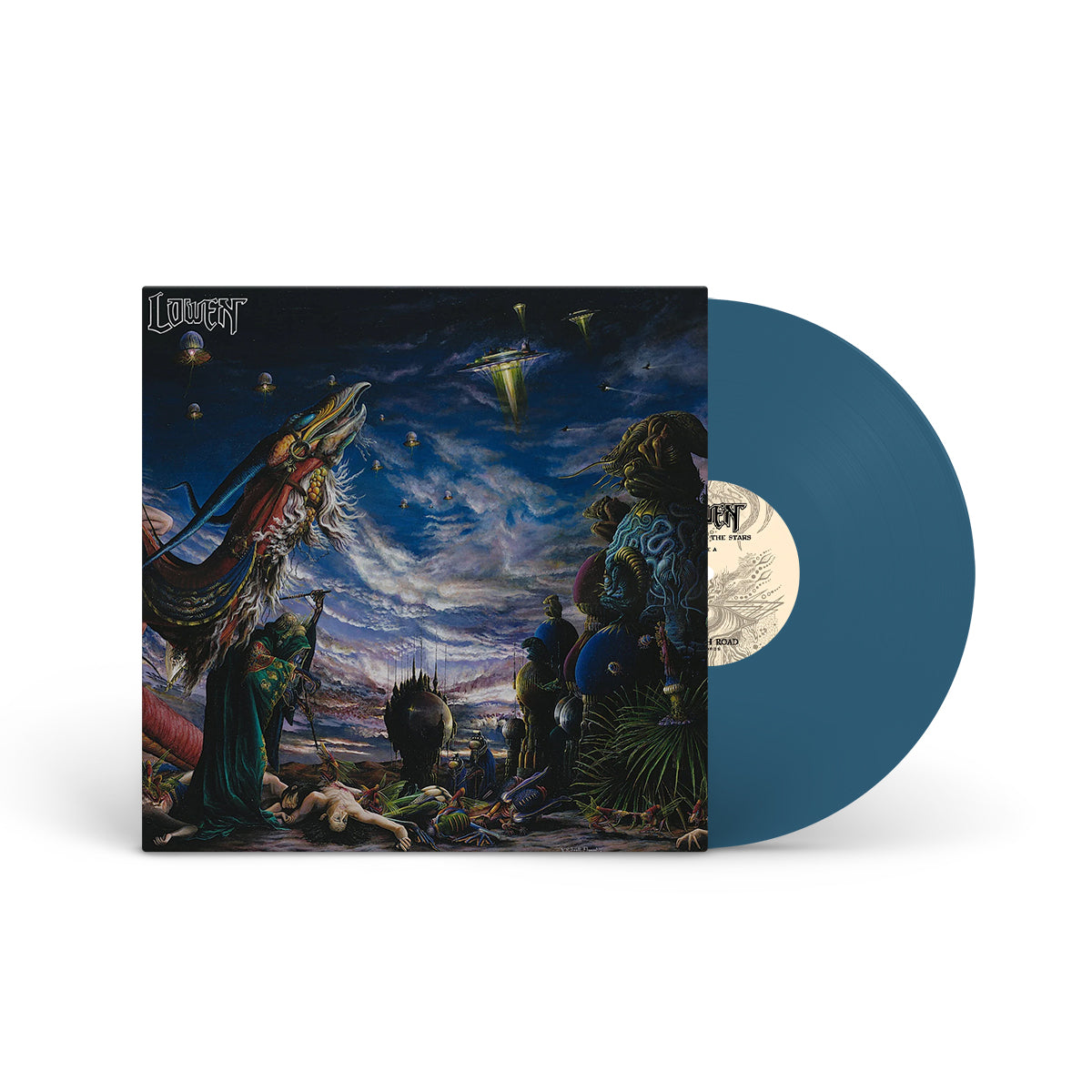 LOWEN "A Crypt In The Stars" LP BLUE